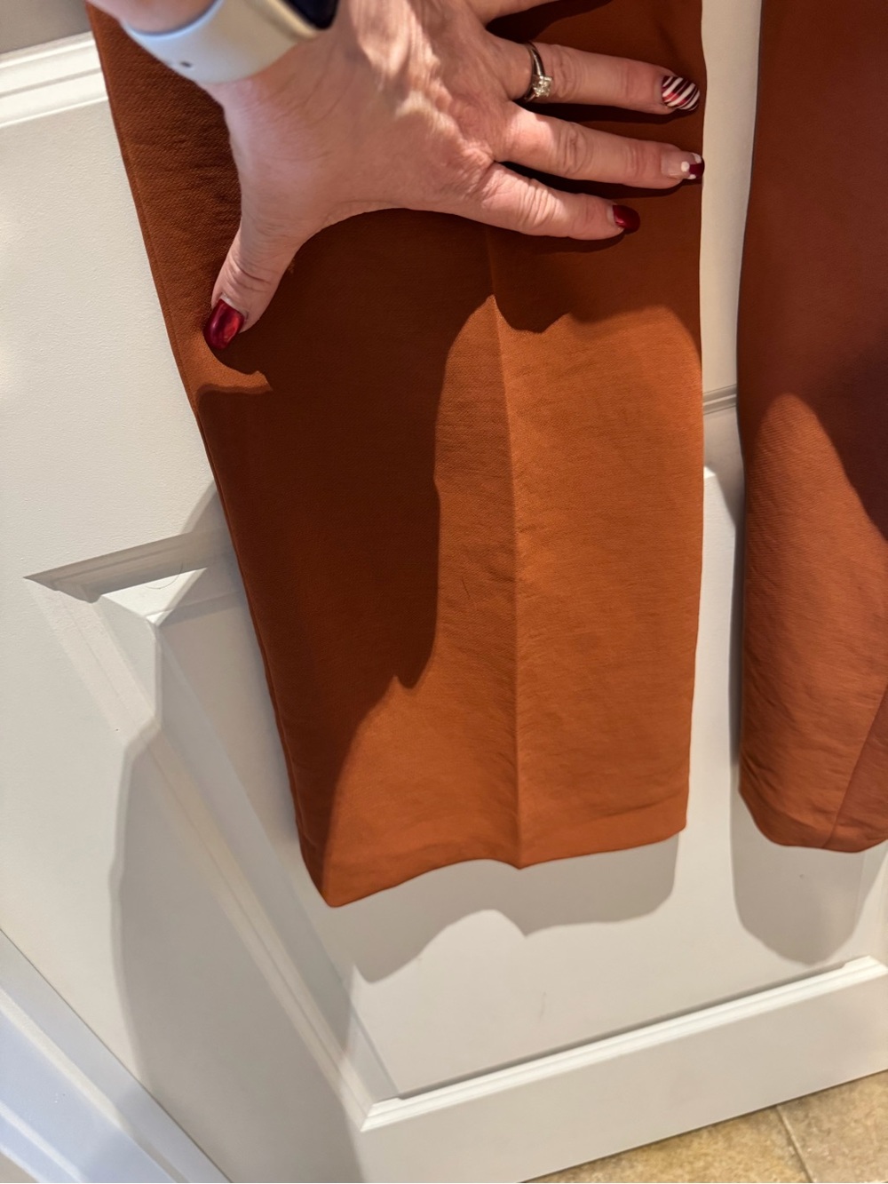 Wilfred Rust Straight-Leg Pants - Picture 6 of 6